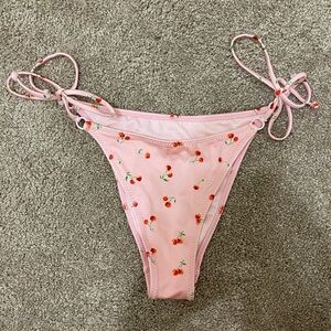PacSun L.A. Hearts Peach Cherry Bikini Bottom